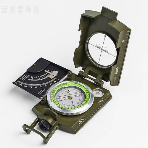 Camping Multifunctional Compass Outdoor Survival Tool Geology Compass Professional Military Luminous Compass Hiking Accessories