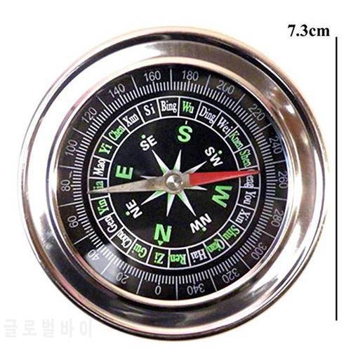 Hot Camping Hiking Compass Portable Handheld Navigation Compass Survival Practical Guider Outdoor Camping Survival Compass