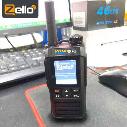 Zello Radio Walkie Talkie Wifi Blue tooth 2G/3G/4G Network Radio For Zello Communication Distance 5000KM