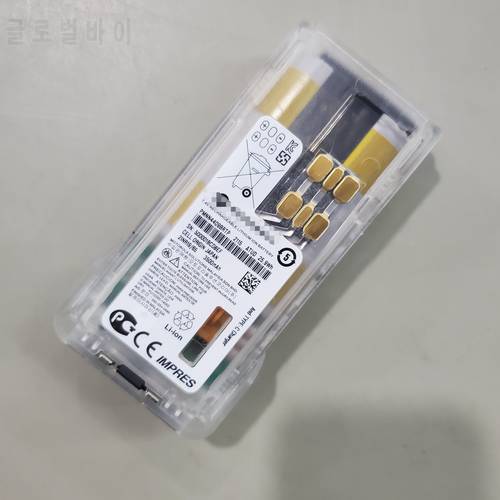 Vibrating bright battery Transparent Type-c walkie-talkie battery PMNN4409BR Suitable for XiR P8608 XiRP8668 XiR P8660 DEP550