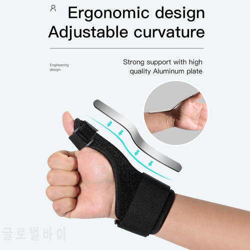 Medical Sport Wrist Thumbs Hand Support Adjustable Finger Holder Protector Brace Protective Sleeve Injuries Broken Fingers