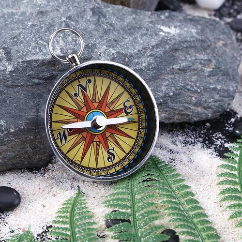 Mini Kompass Outdoor Compass G44-5 Pocket Hiking Camping Compass Keychain mulit kompass geology Tool Compass