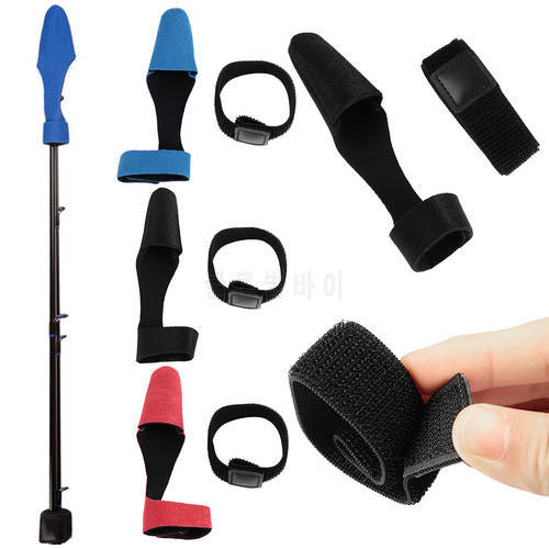 Fishing Rod Tie Elastic Tip Cover Straps Reusable Outdoor Sports Fastener Bandage Sleeves Pole Glove Truss Cane Protector Case
