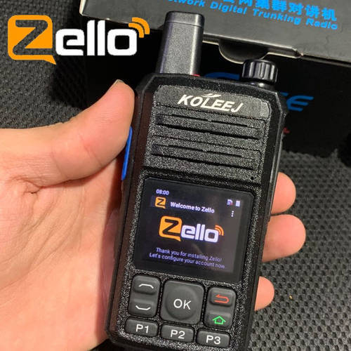 Zello 4g Walkie Talkie Radio Sim Card Blue tooth Long Range Two Way Poc Radio Walkie Talkie Profesional Powerful radios