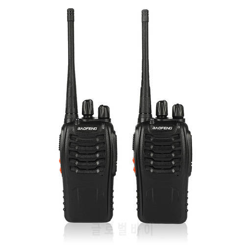 2Pcs/Set Baofeng BF-888S Walkie Talkie Portable Rdio Station BF888s 5W BF 888S Amateur Two Way Receiver Transmitter Transceiver