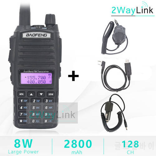 2 Way DMR Ham Radios BaoFeng Walkie Talkie UV 82 Dual PTT 8W 5W 10 KM Dual Band UV-82 UHF VHF Boafeng UV82 UV-5R UV 9R 5R Radios