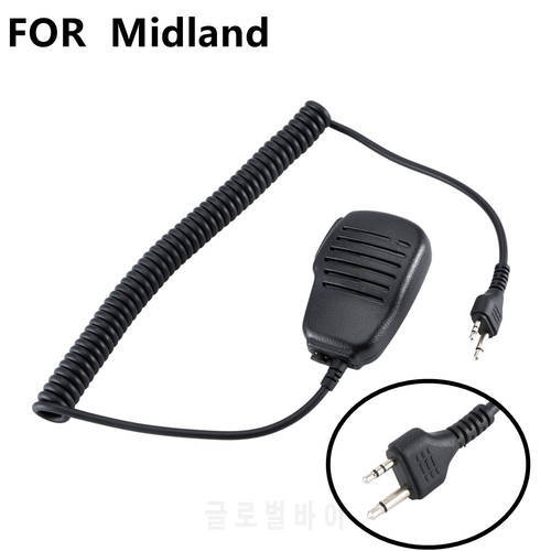 FengRuiTong Hand Microphone Walkie Talkie Microfono In Mano Ptt Per For Midland Radio G6/G7 Gxt550 Gxt650 Lxt80 shipping