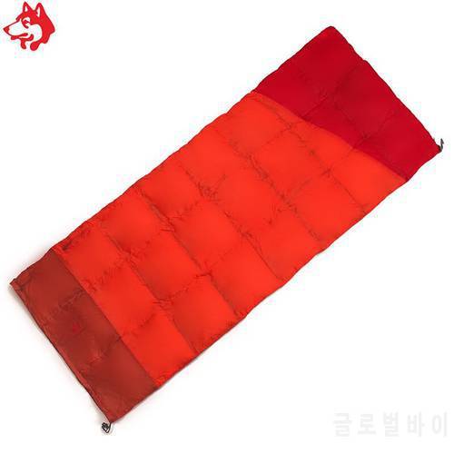 JUNGLE KING CY012C High Quality Spliced Sleeping Bag Lovers Male Female Outdoor Mountaineering Camping Duck Down Sleeping Bag