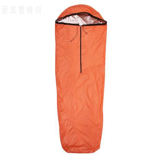 Outdoor Sleeping Bags Portable Emergency Sleeping Bag Light-weight Rescue Blanket for Camping Travel Hiking Outdoor Adventure