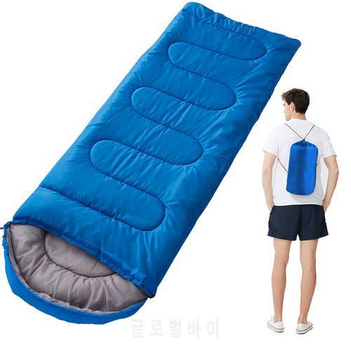 Camping Sleeping Bag Ultralight Waterproof 4 Season Warm Envelope Backpacking Sleeping Bags for Outdoor Traveling Hiking