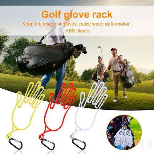 One Size Fashion Left Right Universal Golf Glove Frame ABS Golf Gloves Holder Anti-scratch for Outdoor