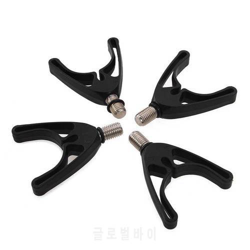 4pcs Fishing Rod Holder Mount Tackle Gripper Rest Thread Fishing Pole Fishing Bracket Support Stand Tool Gadget