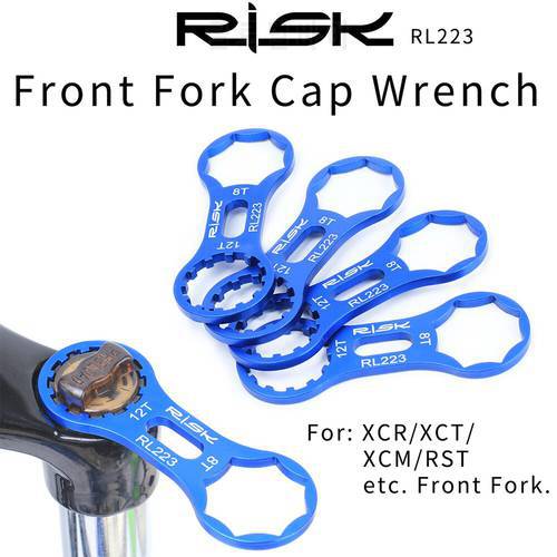RISK Mountain Bike Wrench Front Fork Spanner Bicycle Removal Repair Tools