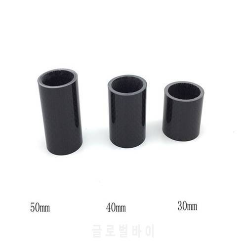 Bike Washer Full Carbon 30/40/50mm Headset Spacers For 1-1/8