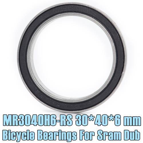 MR3040H6-2RS Bearing 30*40*6 mm ( 2 PC ) 30406 Balls Bicycle Bottom Bracket Repair Parts MR30406 2RS Ball Bearings