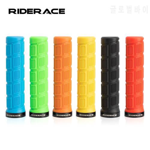 Mountain Bike Grips Anti-Slip Durable Shock-Proof TPR Rubber Fixed Gear Bicycle Handlebar Cycling Parts MTB Handle Bar Cover