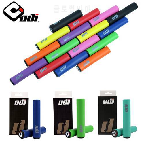 2PCS Cheap Mtb Bicycle Grips Strong Support Grips Handlebar Cover Grips Soft Mtb Bmx Bike Handle Bar Grips Lock Bar End Parts
