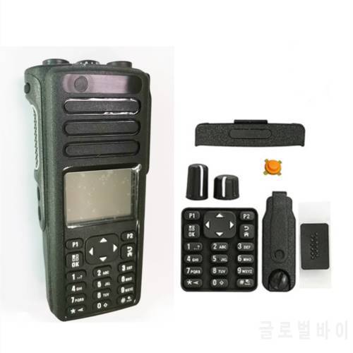 Walkie Talkie Replacement Repair Housing Case With LCD Screen For DGP8550e XPR7550e Two Way Radio