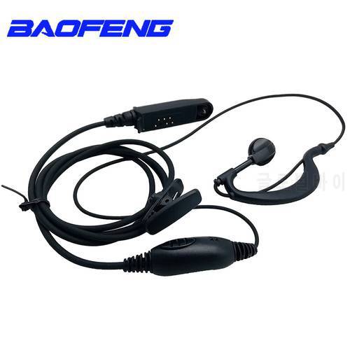 Original Baofeng UV-9R Plus Waterproof Earphone UV9R BF-A58 S-56 BF9700 Headset Earpiece with Mic Two Way Radio Accessories