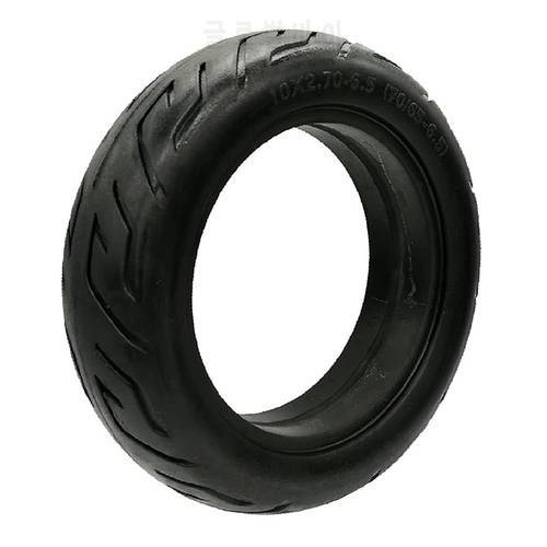 Solid Tire 10 Inch, 10X2.70-6.5 70/65-6.5 Scooter Airless Puncture-Proof Design Explosion-Proof Solid Rubber Tires