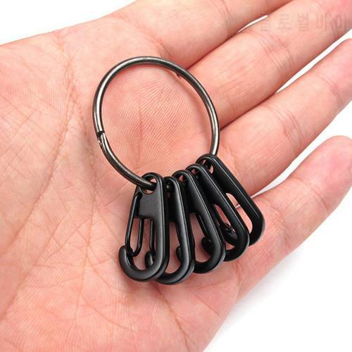 Quick Release Ring Set Simple Spring Hanging Buckle Quick - hanging Key Chain Key Ring Alloy Hook Multi Tools