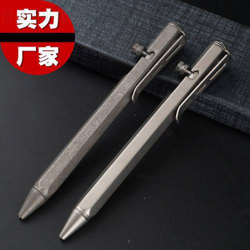 EDC Titanium Alloy Pen With Collection Writing Multi-functional Portable Outdoor EDC Tools