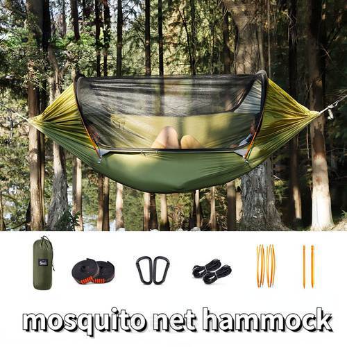 Mosquito Net Hammock Outdoor Camping Tent Double Anti-mosquito Parachute Cloth Swing Chair Portable Camping Equipment Ultralight