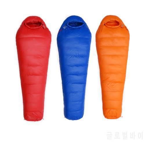 Mummy Style Ultralight Outdoor Camping Down Sleeping Bag For Adults Goose Down Filled Sleeping Bag Keep Warm Camping Equipment