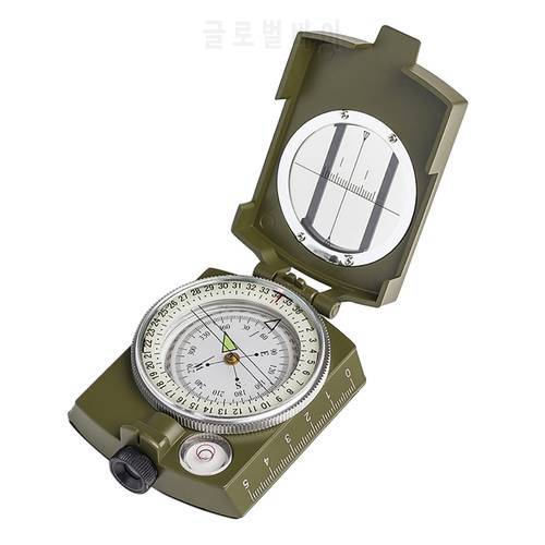 Foldable Luminous Hunting Survival Navigation Compass for Outdoor Traveling Hiking Camping Activities Supplies