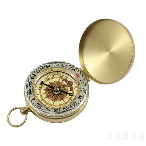 1pc Handheld Compass Pocket Watch Compass Navigation Outdoor Camping Pointing Guides