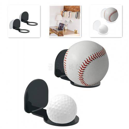 Baseball Display Rack 1 Set High Quality Convenient Holder Lightweight Waterproof Baseball Rack for Home Use