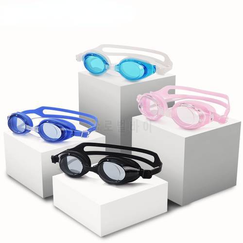 Men And Women Adult Swimming Goggles Leak-Proof Adjustable Silicone High-Definition Anti-Fog Uv Protection Swimming Goggles