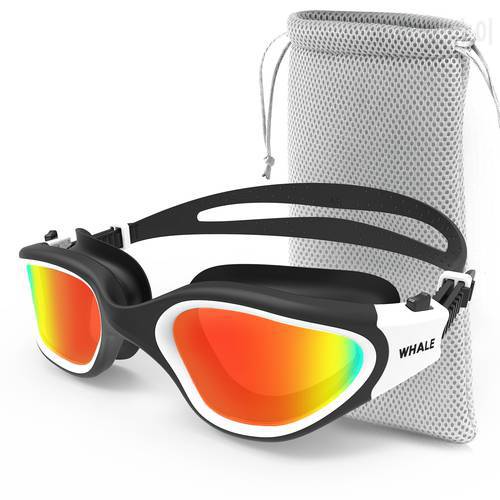 Professional Adult Anti-Fog UV Protection Lens Men Women Polarized Swimming Goggles Waterproof Adjustable Silicone Swim Glasses