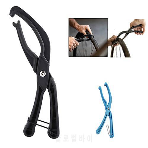 Bike Hand Tire Lever Bead Tool for Hard to Install Bicycle Tires Removal Clamp ABS Bike Rim Tire Pliers for Cycling Repair Tools
