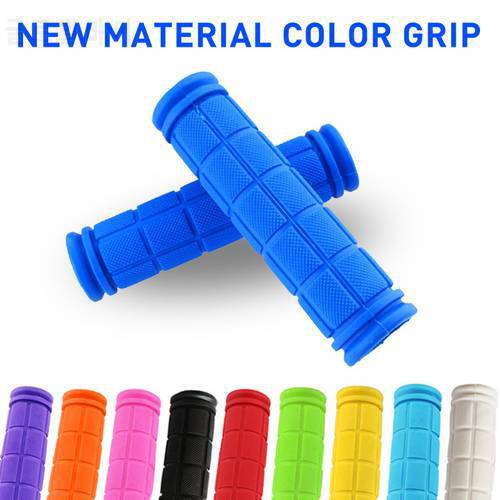 Bicycle Grips Rubber Anti-skid Handlebar Cover BMX MTB Bicycle Accessories Cycling HandleBar Grips Fixed Gear Handlebar parts
