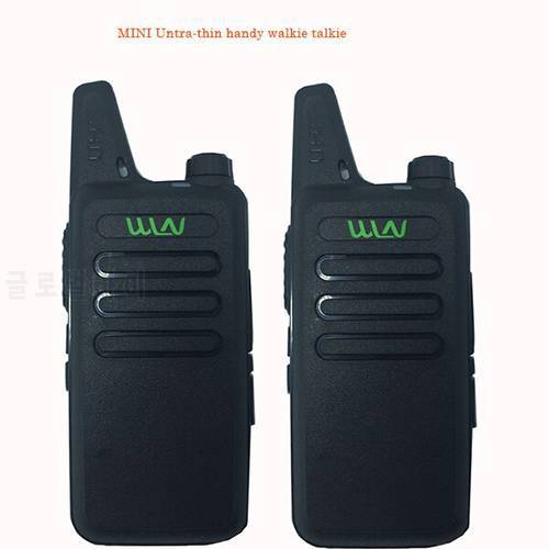 2 Pcs Two Way Radio Handy Kd-C1 Portable Walkie Talkie Long Range Handheld Radio Transceiver HF WLN For Ham Radio Communicator