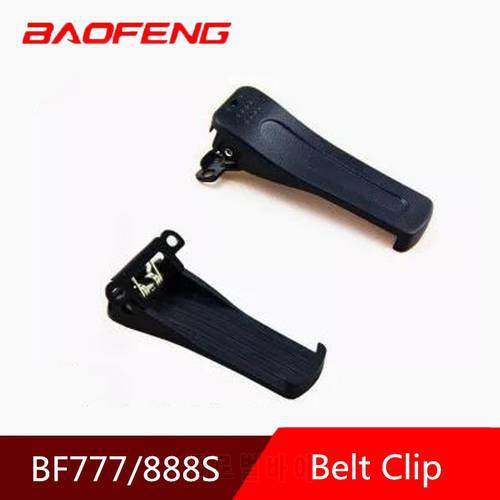 100% Original BF888S Belt Clip With Screws For Baofeng BF 666S Two-Way Radio BF777s Belt Clip BF-520 Baofeng Accessories