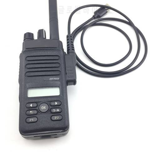 DP2400 walkie talkie USB Programming Cable For MOTOTRBO Motorola Radio DP2600 PMKN4115 XiR P6600, XiR P6608, XiR P6620 XIR E8600