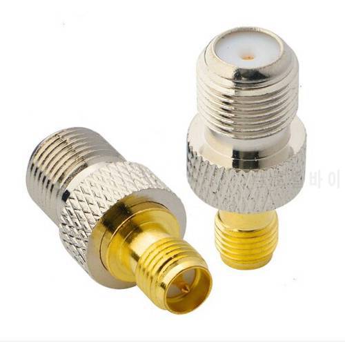 F Female To RP-SMA Female Jack RF Coaxial adapter Connectors