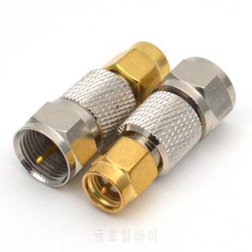 F Male To SMA Male Plug RF Coaxial adapter Connectors