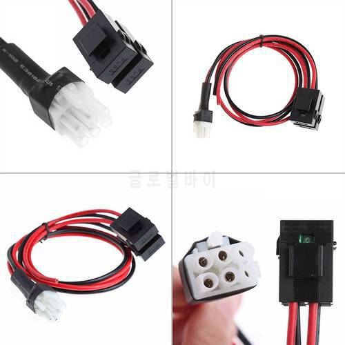 6-Pin DC Power Cable 30Amp 12AGW OD 3.0/3.5 for Kenwood YAESU Radio TS-50s TS-60s TS-140 TS-440 brand new and high quality