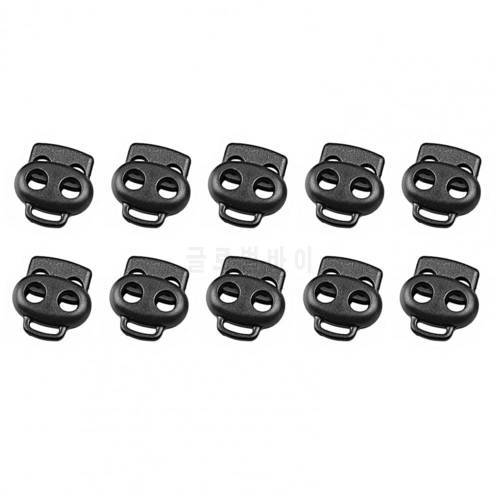 10/20/50Pcs Spring Buckle Slider Lightweight Universal Reusable Plastic Cord Lock End Toggle Backpack Accessories