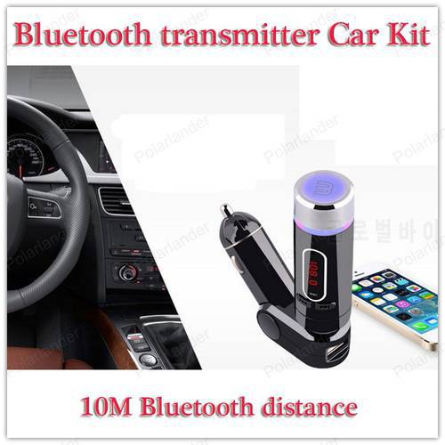 Bluetooth FM transmitter SupportTF/USB built-in FM transmitter and MP3 player Bluetooth Car Kit