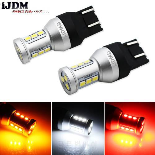 iJDM W21/5W LED 7440 T20 7444NA LED Bulbs For Car LED Bulbs For Front Turn Signal Lights,Daytime Running Lights Brake/Tail Light