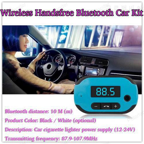 Bluetooth built-in Bluetooth hands-free device 10 M Bluetooth distance LCD blue light display Built-in high-definition