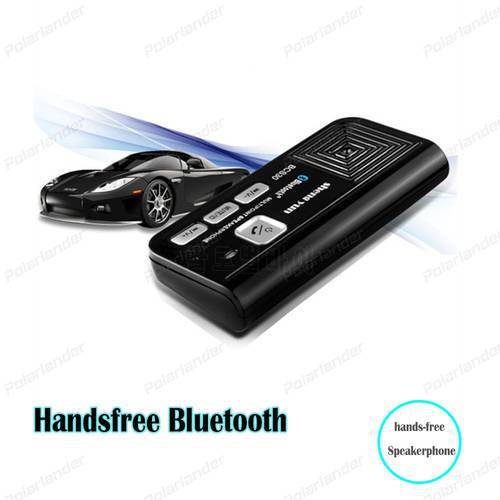 Handsfree mini car-styling Bluetooth sun visor Bluetooth Speakerphone with USB car charger MP3 Player AUX black
