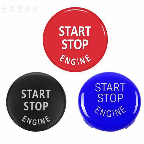 Car Engine Start Stop Switch Button Replace Cover for BMW 1/3/5 Series E87 E90/E91/E92/E93 E60 X1 E84 X3 E83 X5 E70 X6 E71 Z4