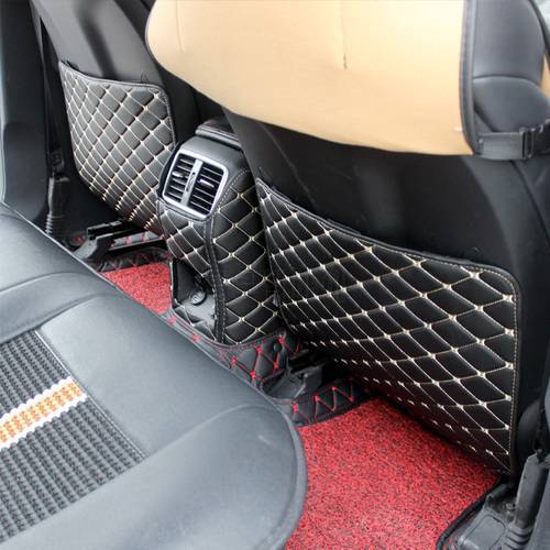 Car Armrest Cover Kick Pad Back Seat Protection Mat Children Anti-Kick For Kia Sportage 4 2016 2017 2018 2019 2020 Accessories