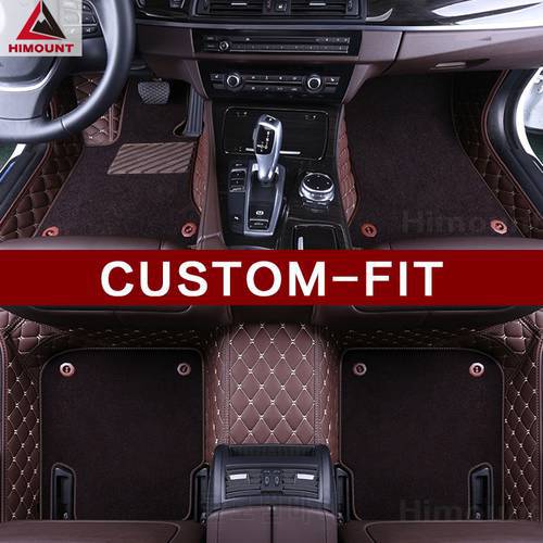 Custom fit car floor mats for Toyota Camry Avalon Corolla Crown Prius V Land Cruiser 100 200 Prado 120 150 luxury carpet liners
