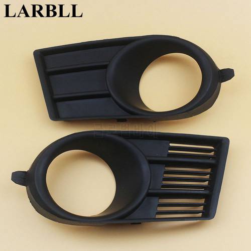 LARBLL 2PCS New Front Left&Right Fog Lamp Light Surrounds Grill Cover Frame For Suzuki Swift 2005-2006